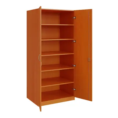 Q 25-80 skříň šatní, 2-dvéřová, 800x600x1800mm, třešeň šumavská